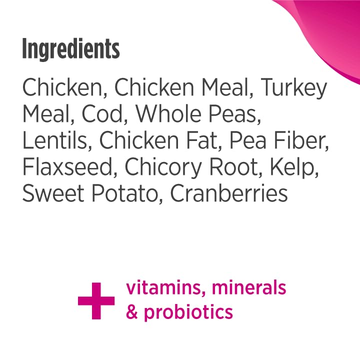 Nulo Freestyle High Protein Cat & Kitten Food, Chicken & Cod Recipe - Natural Grain-Free Dry Cat Food with Omega Fatty Acids & P