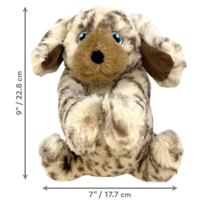 KONG Toughz Durable Plush Dog Toy - Long-Lasting Soft Chew Toy for Aggressive Chewers, Safe & Interactive for Dogs (Pup)