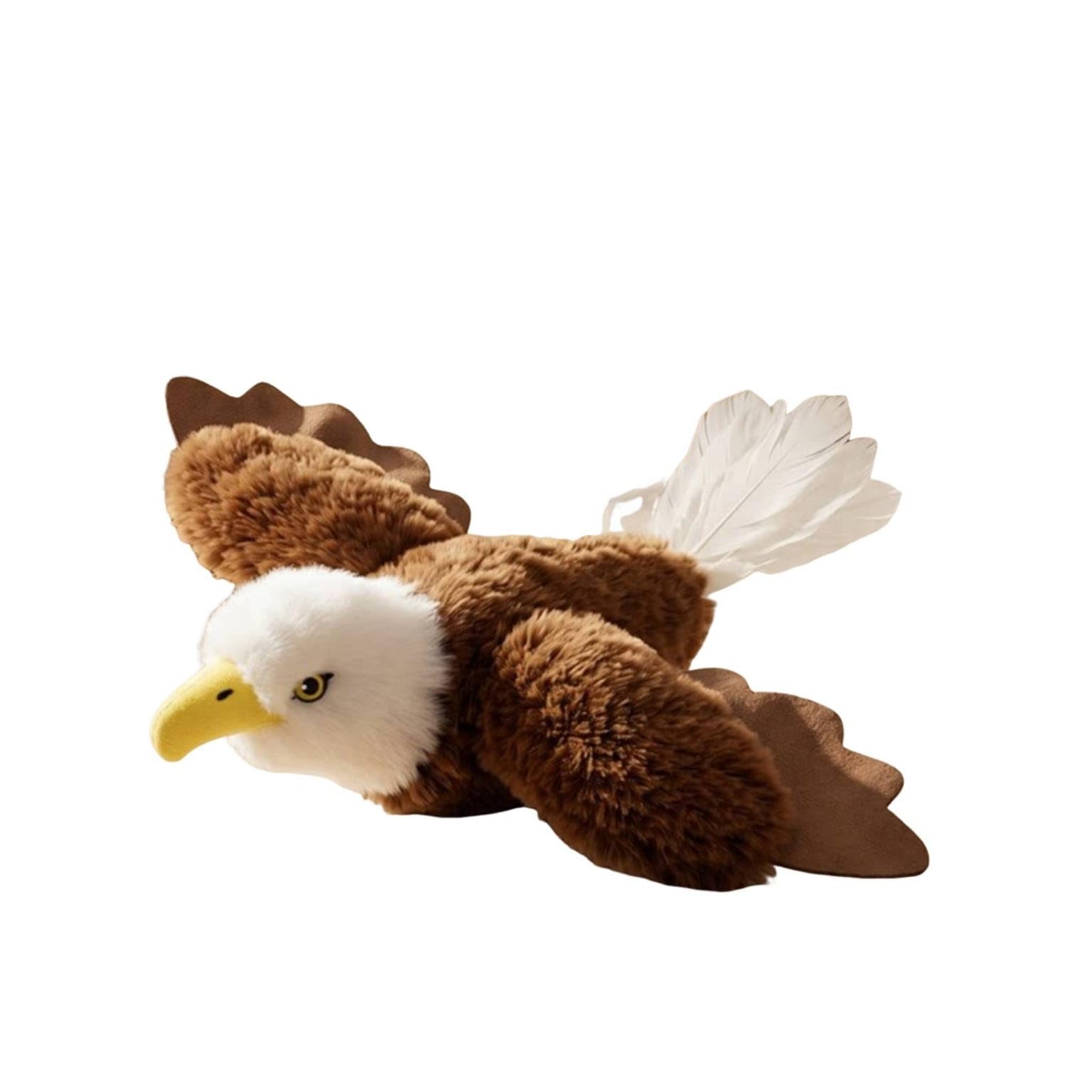 Zoomella Flapping Bird Cat Toy With Feathers Interactive Automatic Cat Teaser SoftTextured Bird Toy SelfPlay For Cats, Kittens