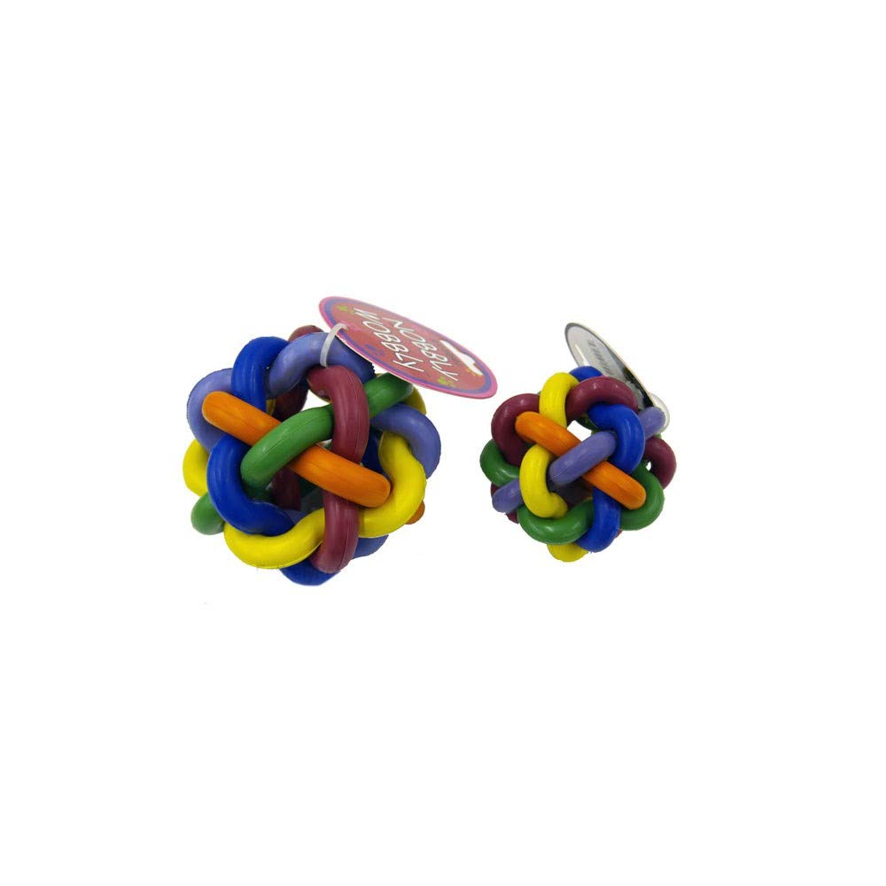 Multipet Nobbly Wobbly Ball Large Dog Toy