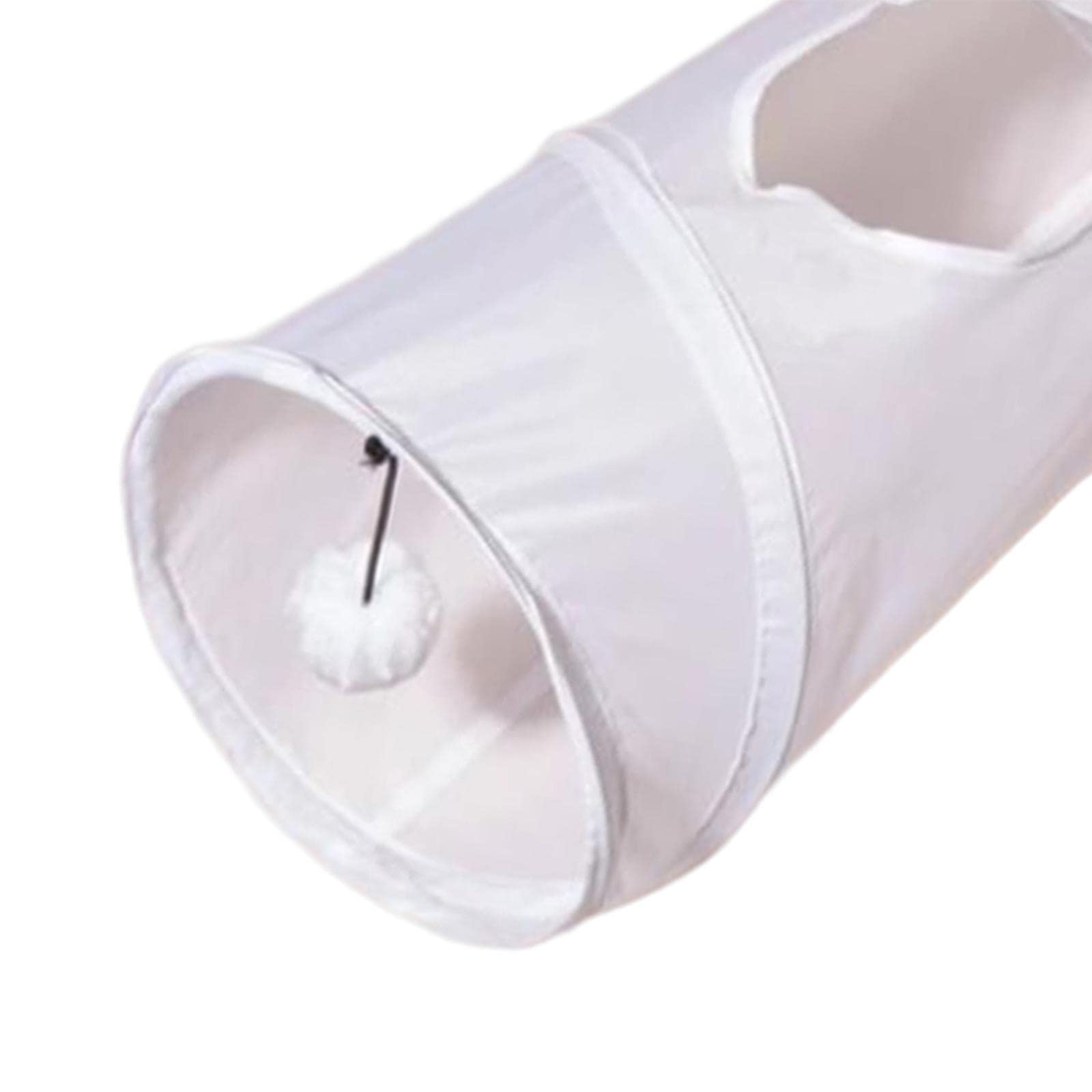 Enakshi Kitten Tunnel Tube Training Folded Kitten Cat Toys With Play Ball Cat Tunnel Straight Shape|Pet Supplies | Cat Supplies