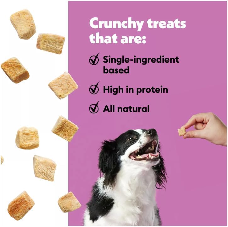Wiggles & Wags Freeze Dried Chicken Dog Treats 1-5 oz Bag