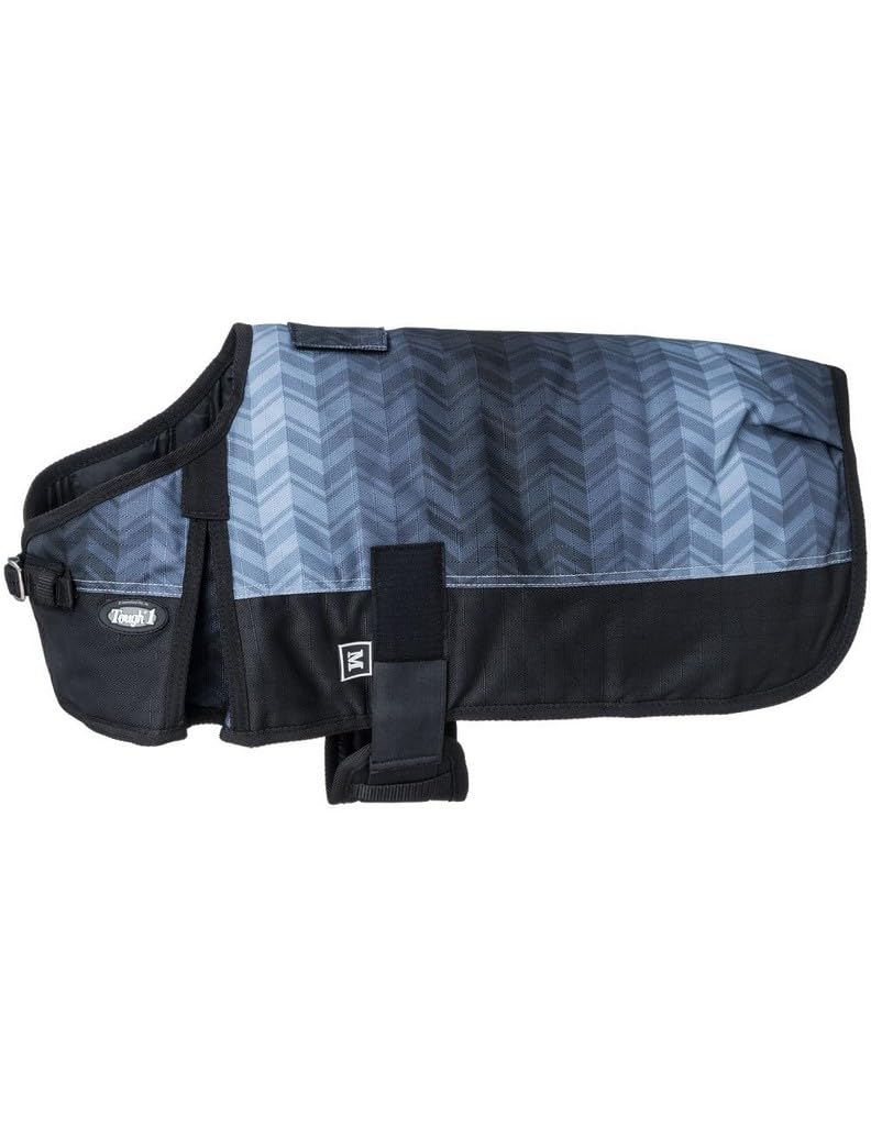 Tough 1 1200D Deluxe Chevron Dog Blanket XXL Gray
