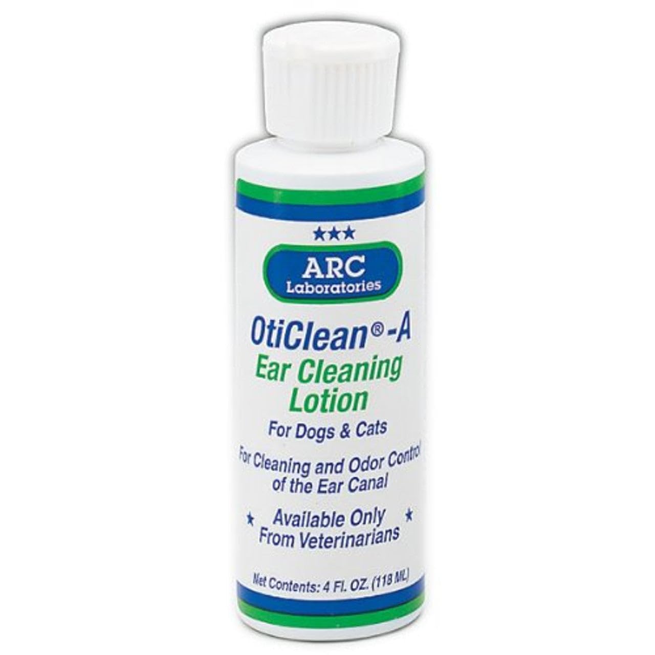 ARC Laboratories OtiClean-A Pet Ear Cleaning Lotion, 4-Ounce