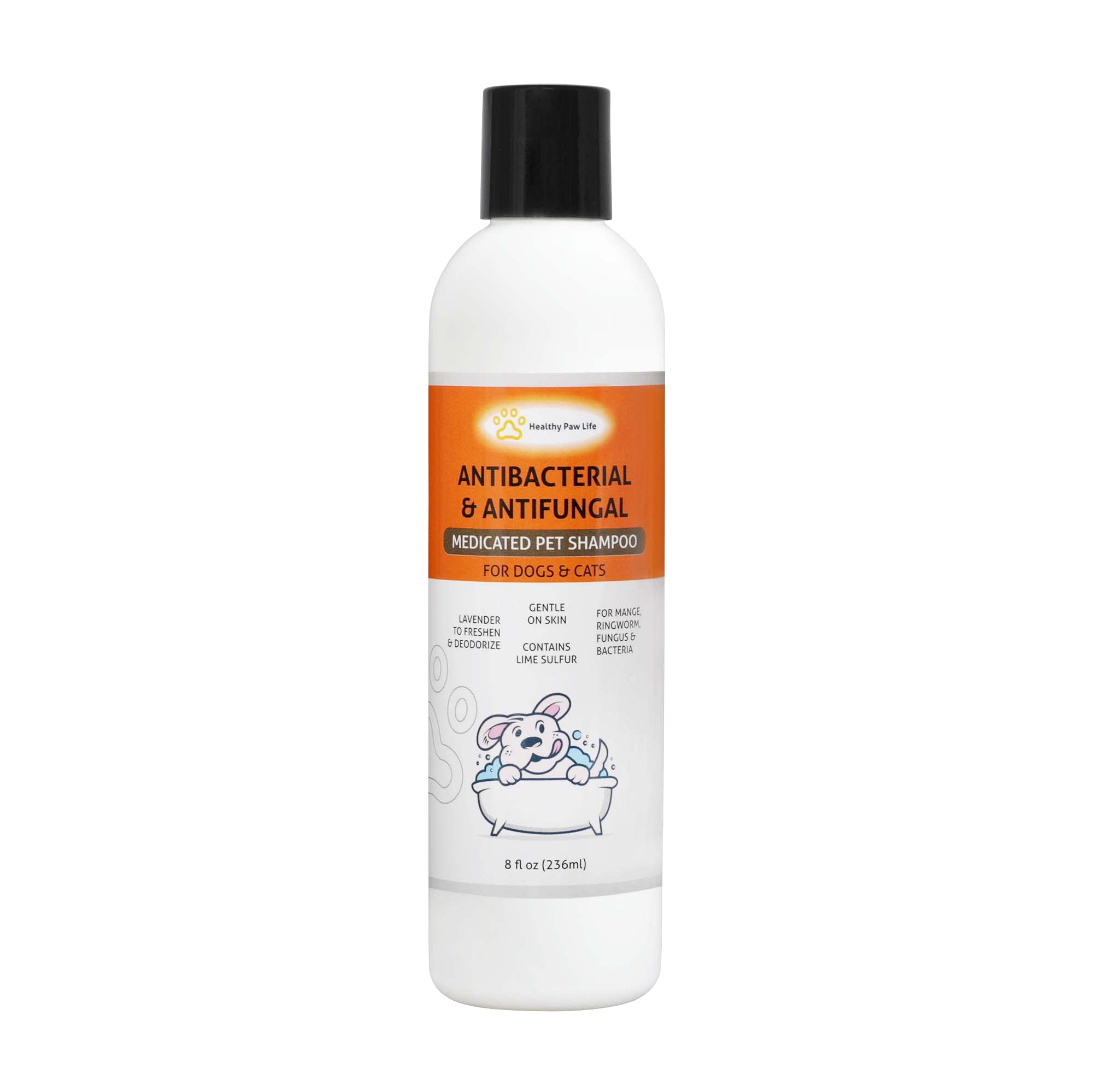 Healthy Paw Life Lime Sulfur Pet Shampoo-Pet Care And Veterinary Solution For Itchy And Dry Skin-Safe For Dog, Cat, Puppy, Kitte
