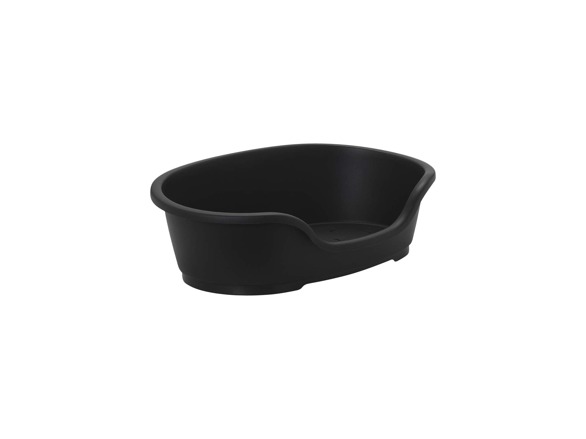 Karlie Do Not Disturb Plastic Dog Bed, 60 cm, Black