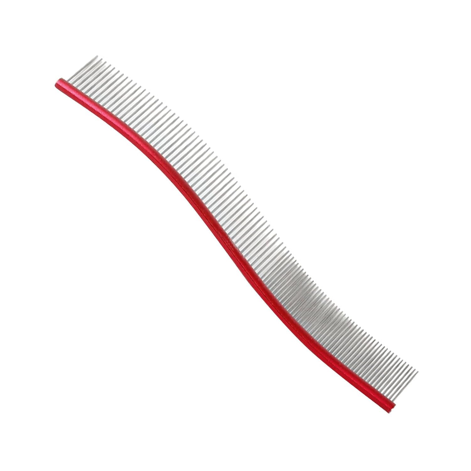 Emily Pets Dog Grooming Comb & Deshedding Tool Hair Remover Brush For Dogs, Pet Massage Comb For Shedding, Tangle Removal & Coat