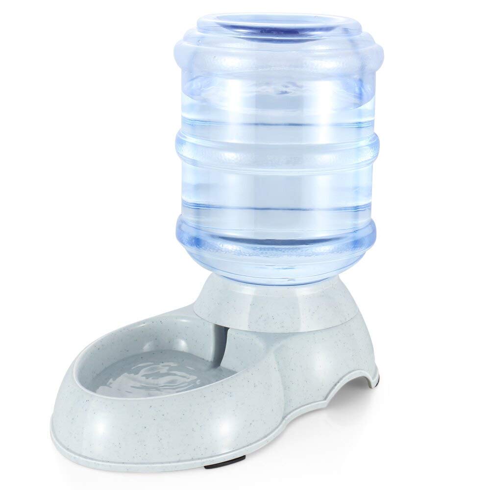 Shopping Mart Pet Feeder Plastic Food Dispenser For Dogs Cats Automatic Replenish Dry Food Storage Container Bowl For Small Medi