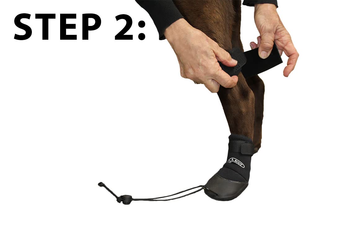 Walkabout Toe'Sup Anti-Knuckling Aid | Supportive 2-In-1 Dog Boot And Paracord Solution For Paw And Pad Protection | Rapid Pain