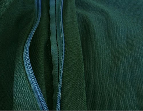 Diy Pet Bed Pillow Canvas Cover + Waterproof Internal Case For Dog/Cat At Medium 36'X29' Olive Green Color - Covers Only