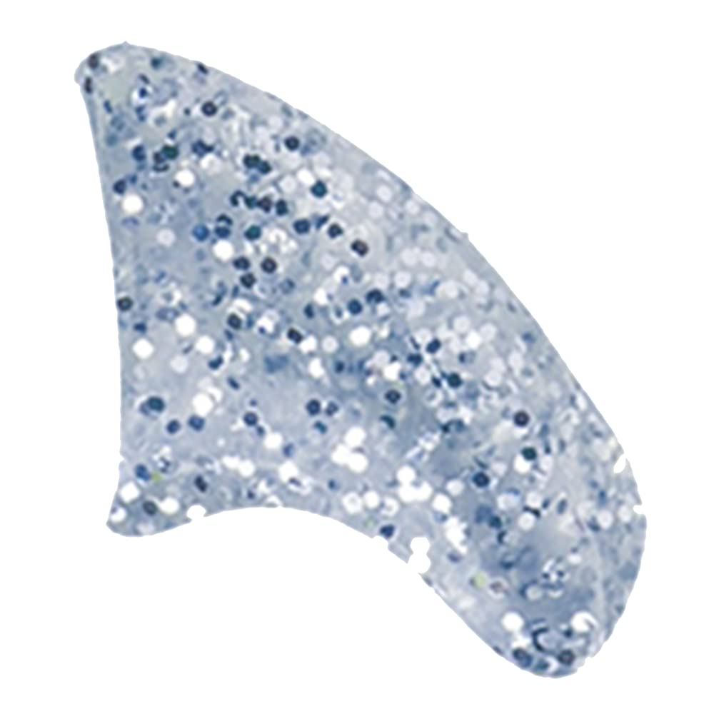 Purrdy Paws Soft Nail Caps for Cats - 40 Pack, Small Size, Silver Glitter