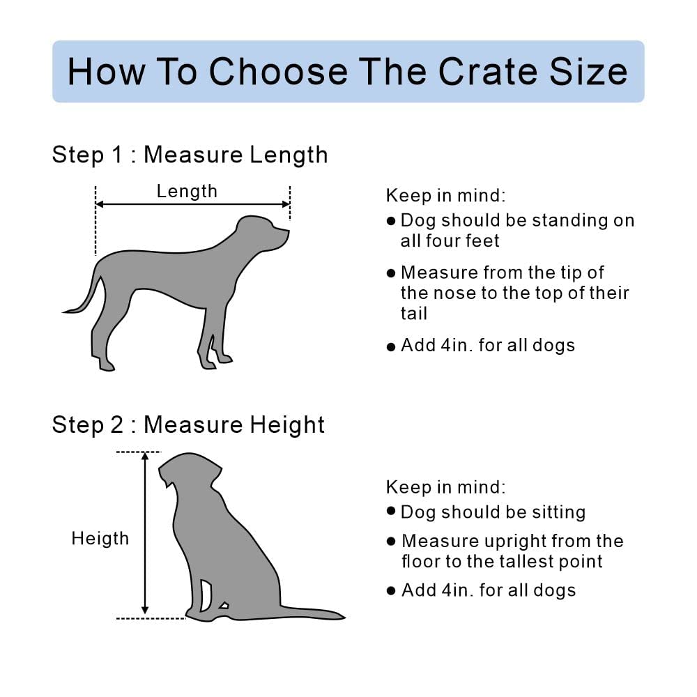 Beenbkks Furniture Style Dog Crate End Table, Wooden Wire Dog Kennel Double Doors With Pet Bed, Decorative Pet Crate Puppy Crate House Indoor For Small Dogs