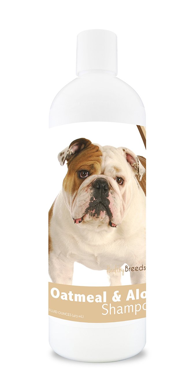 Healthy Breeds Bulldog Oatmeal Shampoo with Aloe 16 oz