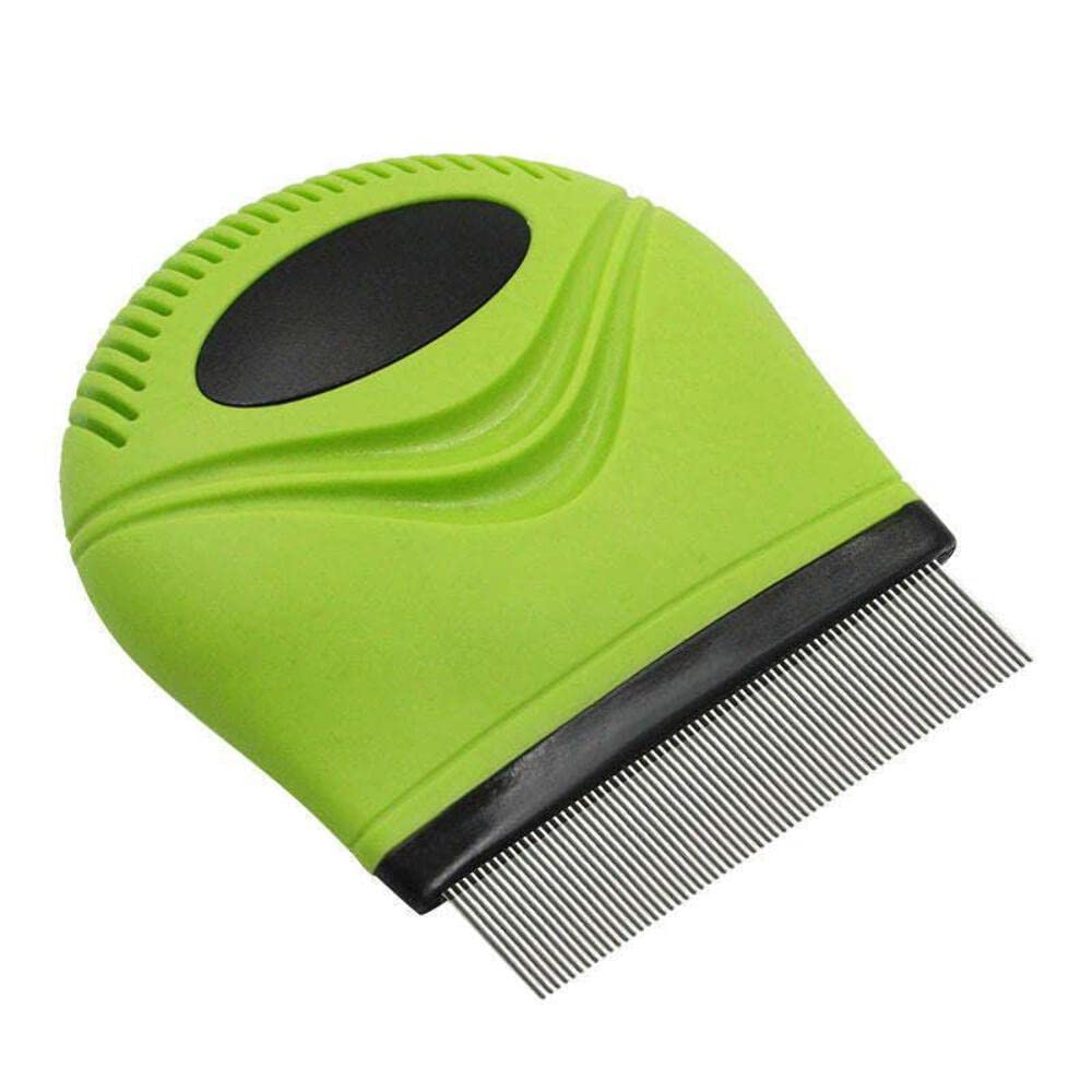 Pet Life  'Grazer' Handheld Travel Grooming Cat and Dog Flea and Tick Comb(D0102HAX2IV.)