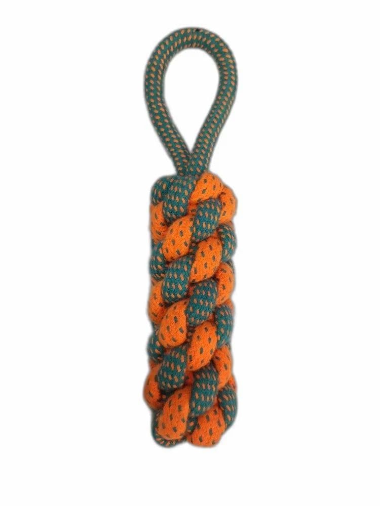 Premiumav Polymix Rope Chew Toys For Dogs  Cotton & Polyester Durable Ball, Bone, Fetch & Tug Toys For Interactive Dog Play