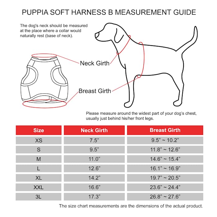 PUPPIA International PUAH305WNMD Soft Harness B Vest, Medium, Wine