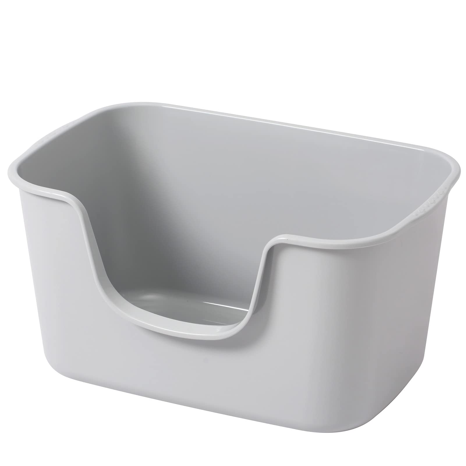 Smart Paws Extra Large Jumbo Cat Litter Box for Maine Coon Cats, Open Top High-Sided Anti-Splash Litter Pans, Durable XL Kitty B