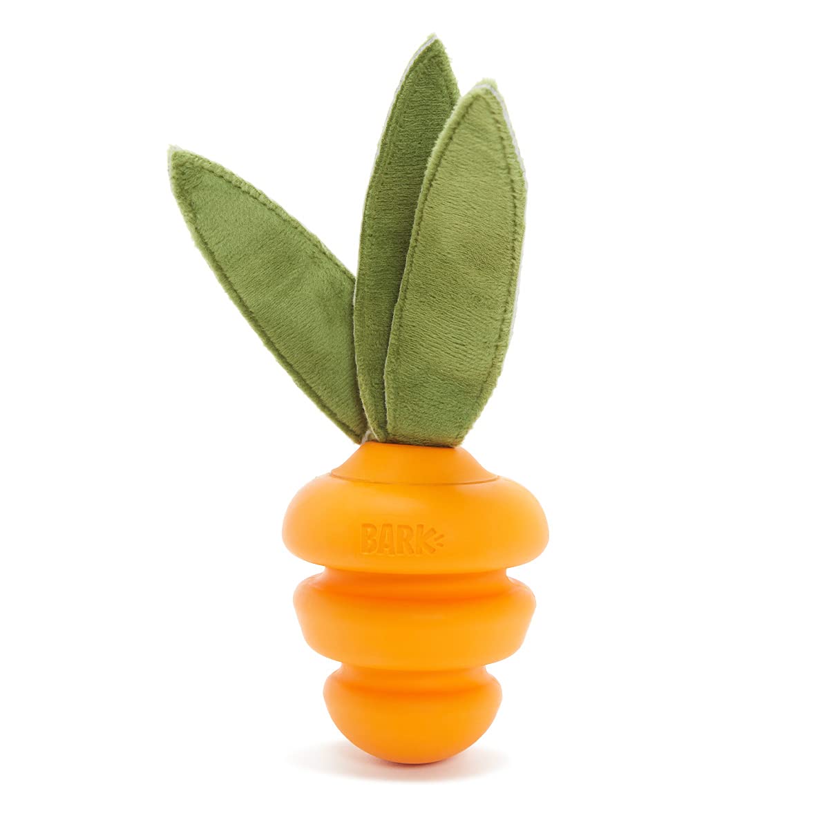 Barkbox Super Chewer Tough Dog Chew Toys For Aggressive Chewers, Treat Dispensing (Carrot - Small)