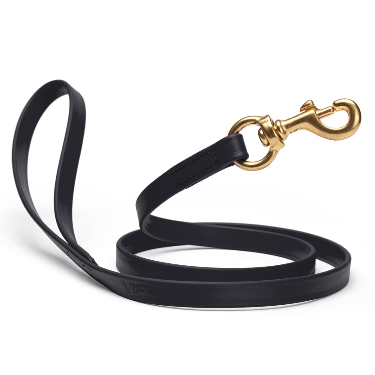 Viper Biothane Working Lead For Dogs 4Ft Black