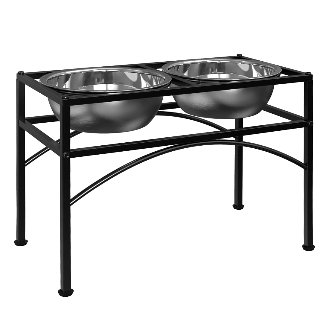 Elevated Dog Bowls For Large Dogs, 14 Raised Dog Bowl Stand For Large Sized Dog, Large Dog Feeder With Food And Water Bowls