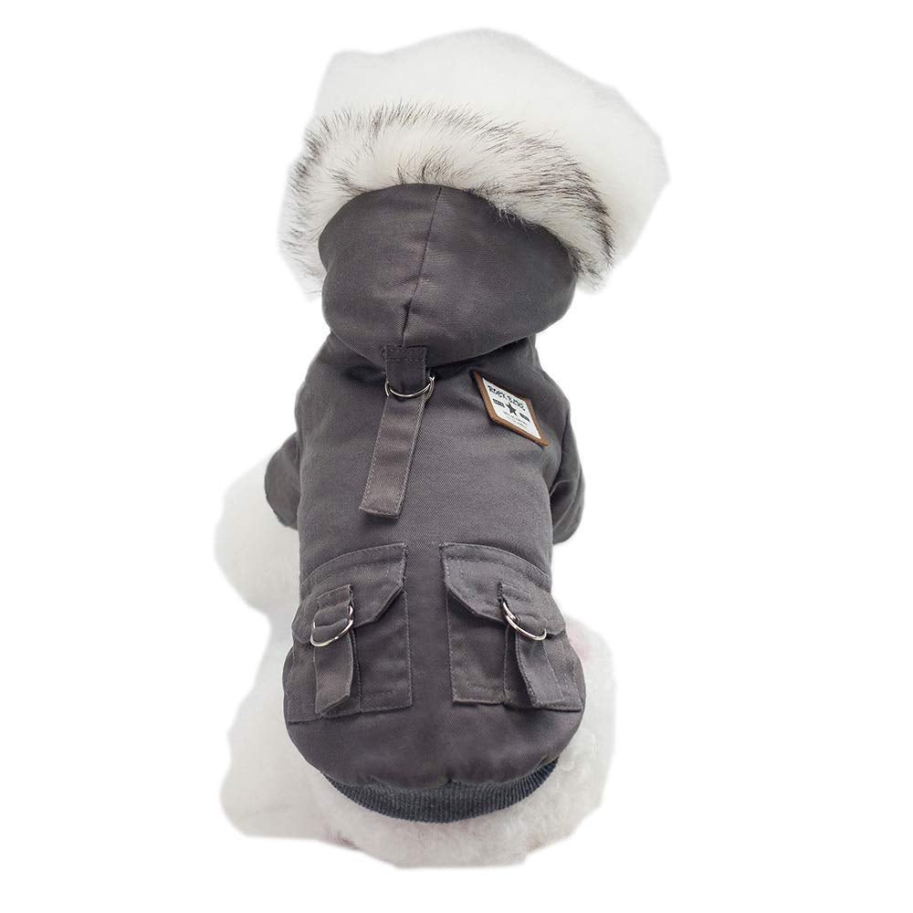 Trudz PET Dog Hoodies, Rdc Pet Work Clothes, Thickened Dog Overall, Dog Military Uniform, Army Hoodie Sweater, Cotton Jacket Fur