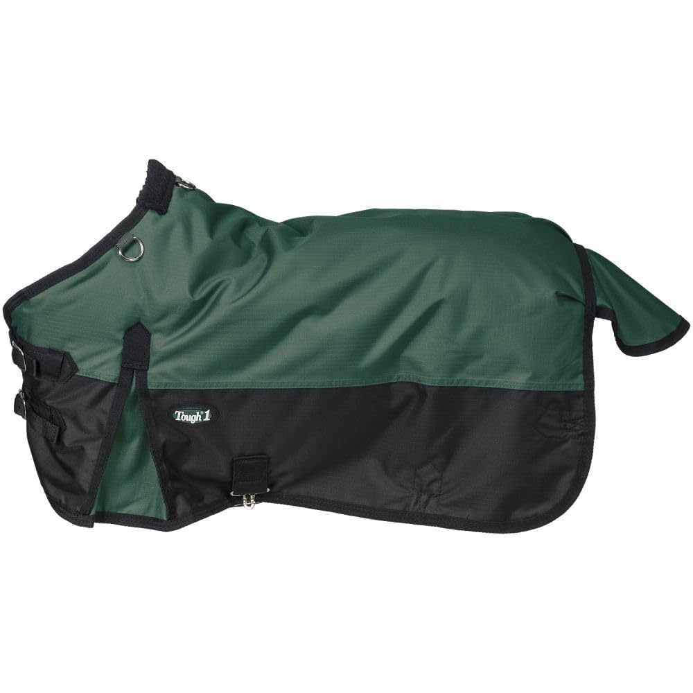 Tough 1 600D Waterproof Poly Miniature Turnout Blanket, Hunter Green, 36''
