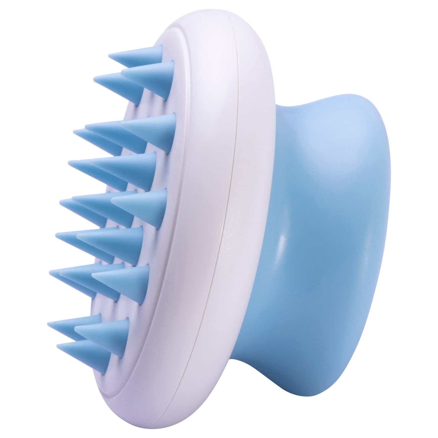 Pet Life  'Scwubba' Handheld Bathing Brushing and Massaging Soft Flexible Grooming Pet Comb