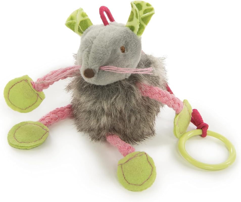 Kittupet Bouncy Mouse Hunt Cat Toy | Natural Instinct Chase & Play Toy For Cats & Kittens