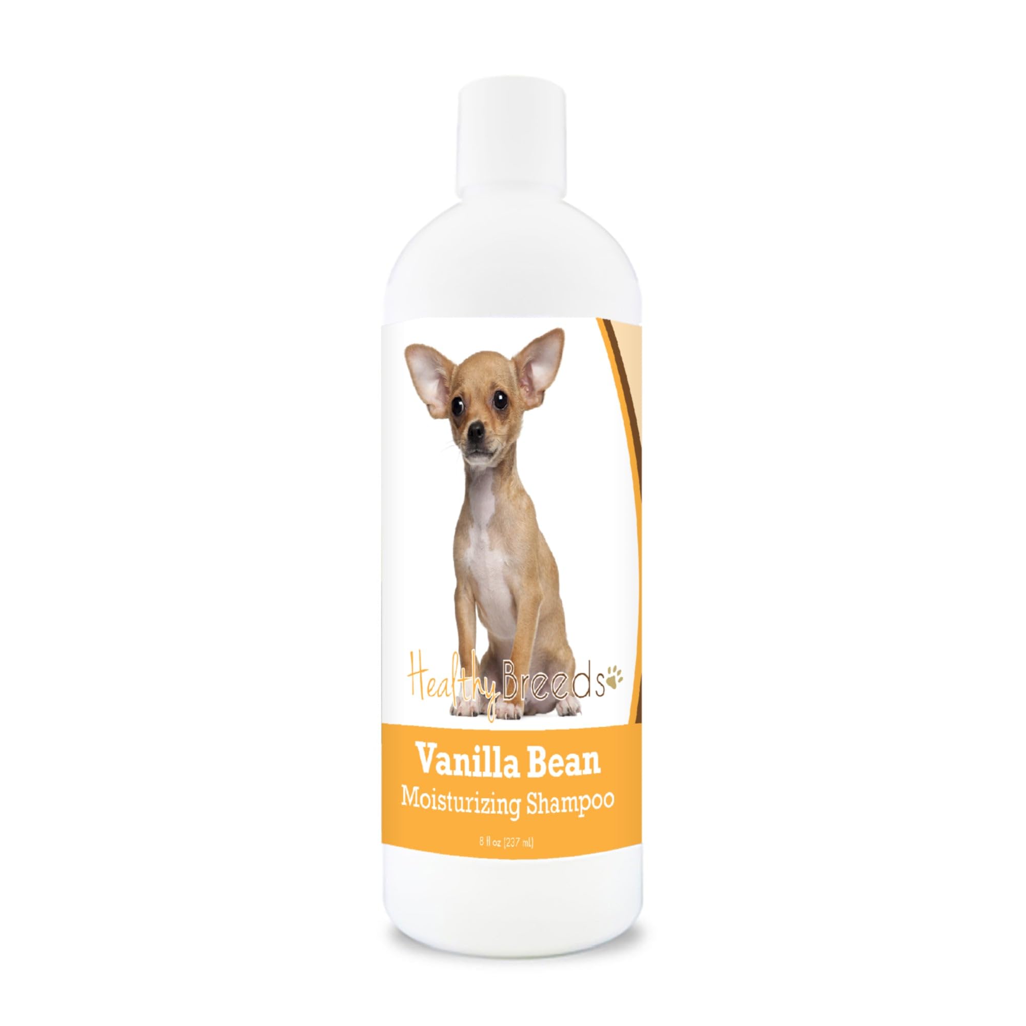 Healthy Breeds Chihuahua Vanilla Bean Moisturizing Shampoo + Conditioner - With Vitamins A, D, E + Coconut Oil - 8 Oz