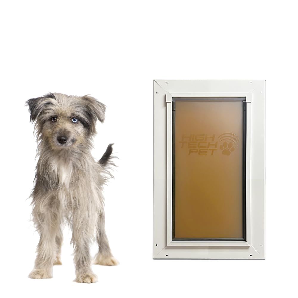 High Tech Pet Duraflex Premium Dog Doors (Medium, Door Installation)