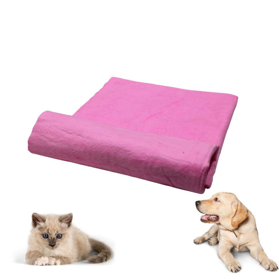 Dog Trust Ultra Absorbent Dog Bath Towel - Quick Dry Eco Friendly Dog Bath Towel Ultra-Soft For All Breeds Dogs & Cat