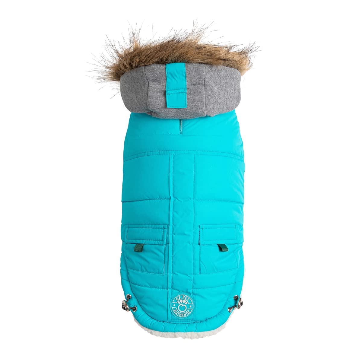 Gf Pet - Winter Sailor Parka - (Large, Aqua)