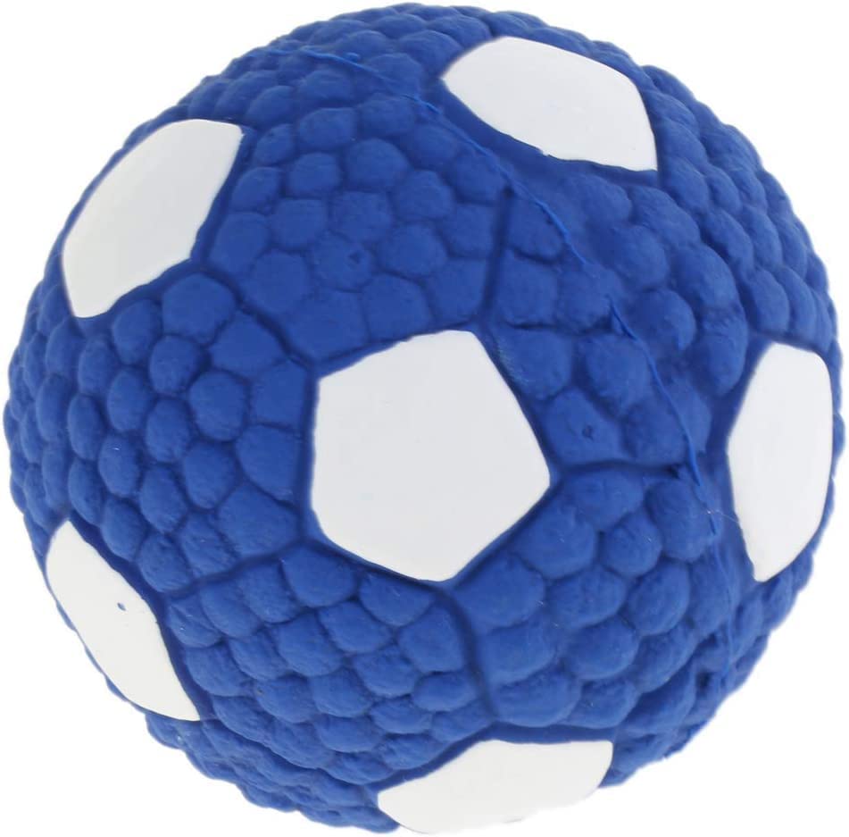 Chumspet Natural Latex Rubber Squeaky Dog Ball For Small & Medium Dogs | Soft, Bouncy & Durable Interactive Chew Toy For Puppies