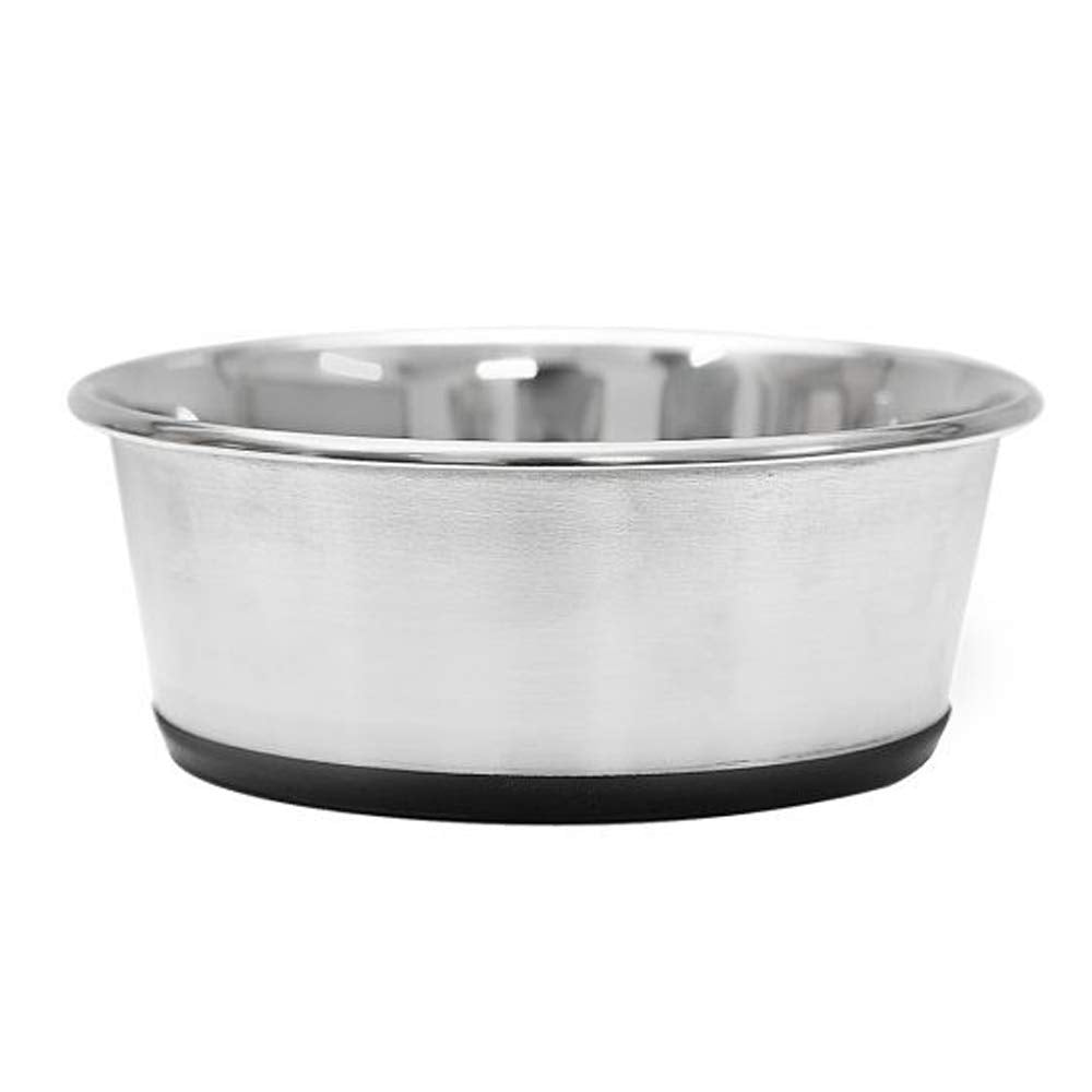 Huft Bon Appetit Stainless Steel Feeding Bowl For Dogs & Cats, 625 Ml (M) | AntiSkid Base & RustResistant Design | Durable Foo