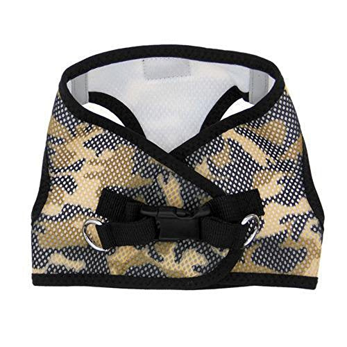 Doggie Design American River Dog Harness Camouflage Collection - Brown Camo S