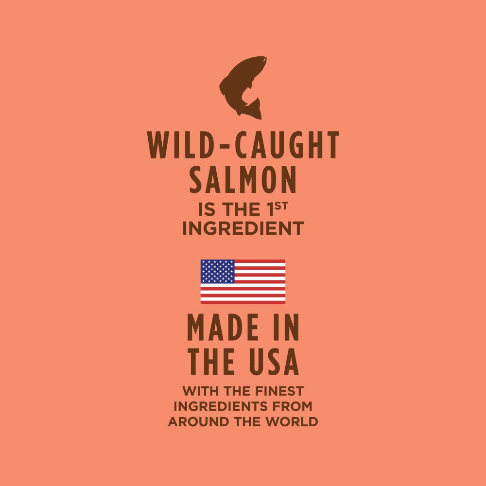 Instinct Grain Free Minced Recipe with Real Salmon Natural Wet Cat Food, 3.5 oz. Cups (Case of 12)