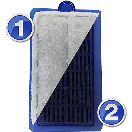 Penn-Plax Cascade 300 GPH Filter Replacement Media, 3 Pack - Plastic, Model CPF5C3
