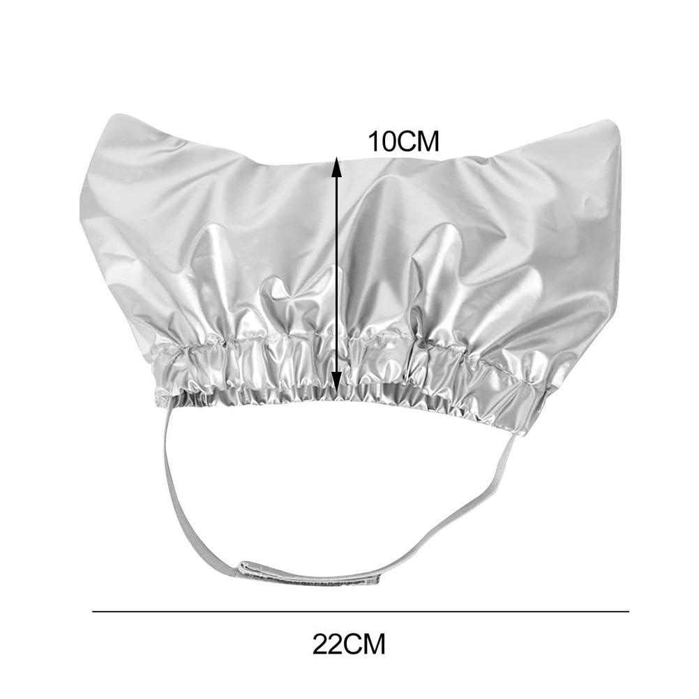 Zerodis Pet Shower Hat, Pet Shower Ear Shower Dog Ear Covers Overhanging Pet Bath Ear For Cats And Dogs Pet Supplies (A)