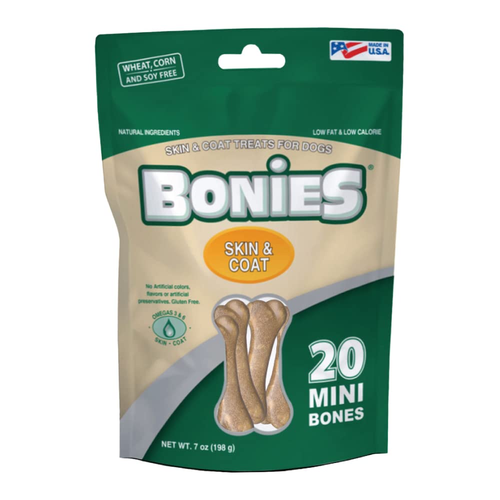 Bonies Skin Coat Health Multipack Mini (20 Bones / 7 Oz)