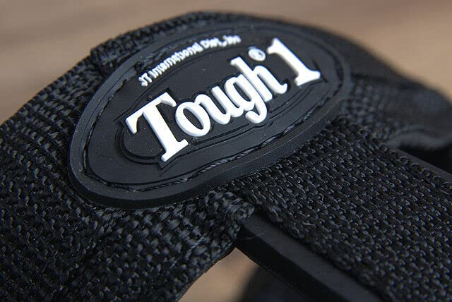 Tough 1 Easy Breathe Poly/Nylon Grazing Muzzle, Pony, Black