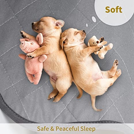 Coolshields Washable Puppy Dog Pee Pad, 34' X52' Extra Large, Waterproof Whelping Training Mat For Playpen Crate, Floor, Bed,Sofa And Trunk [Premium Fabrics That Can Be Used By Humans]