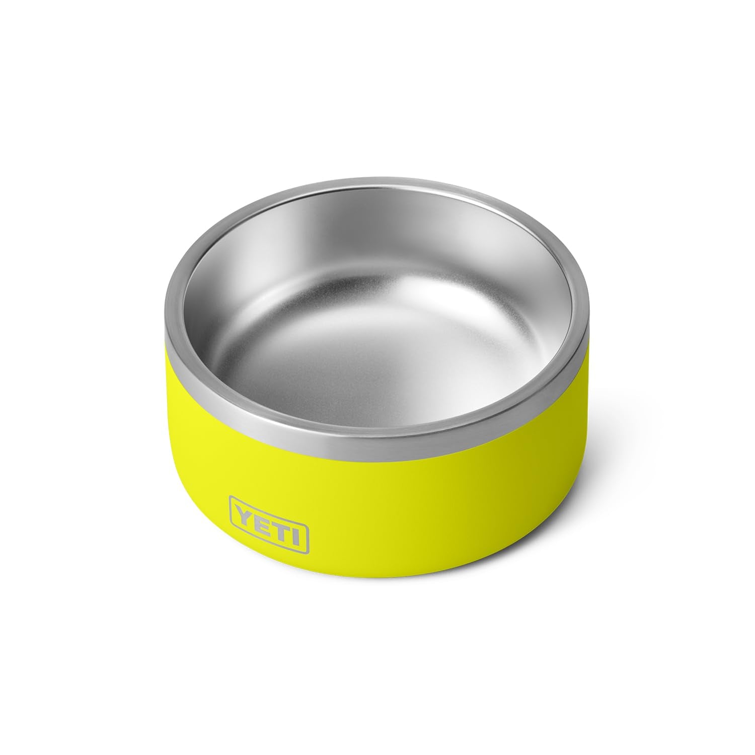 YETI Boomer 4 Dog Bowl - Stainless Steel, 32 oz, Non-Slip, Firefly Yellow