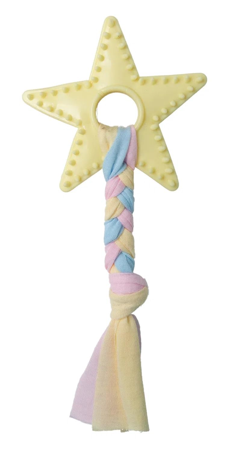 Snugarooz Lil Star Chew, 7' Colors: Yellow