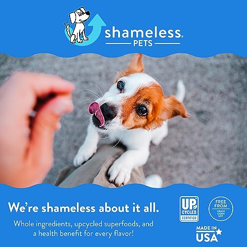 Shameless Pets Soft-Baked Dog Treats - Treats to Help Dog Health and Maintain Healthy Breath, Training Treats for Dogs, Made in