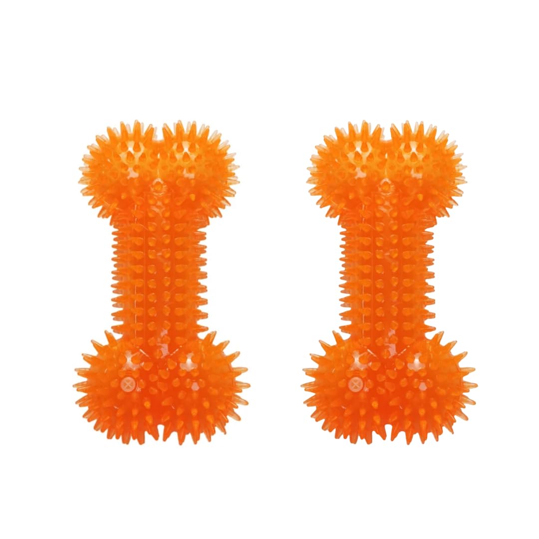 Hurry Pets Rubber Squeaky Dog Chew Toy For Puppies & Small Dogs