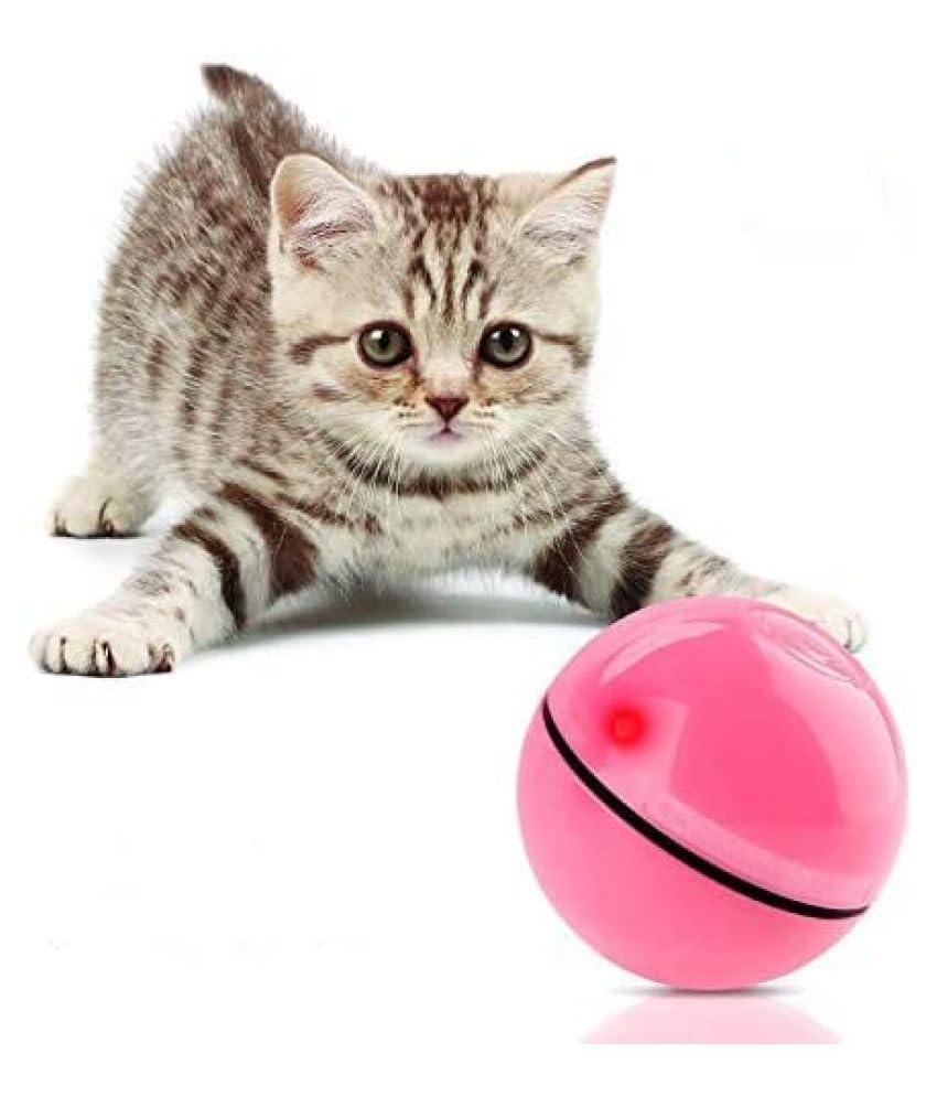 Ektek All4Pets Playing Product For Dogs & Cats(BuiltIn Led Light)(6.4Cm Ball Shape)