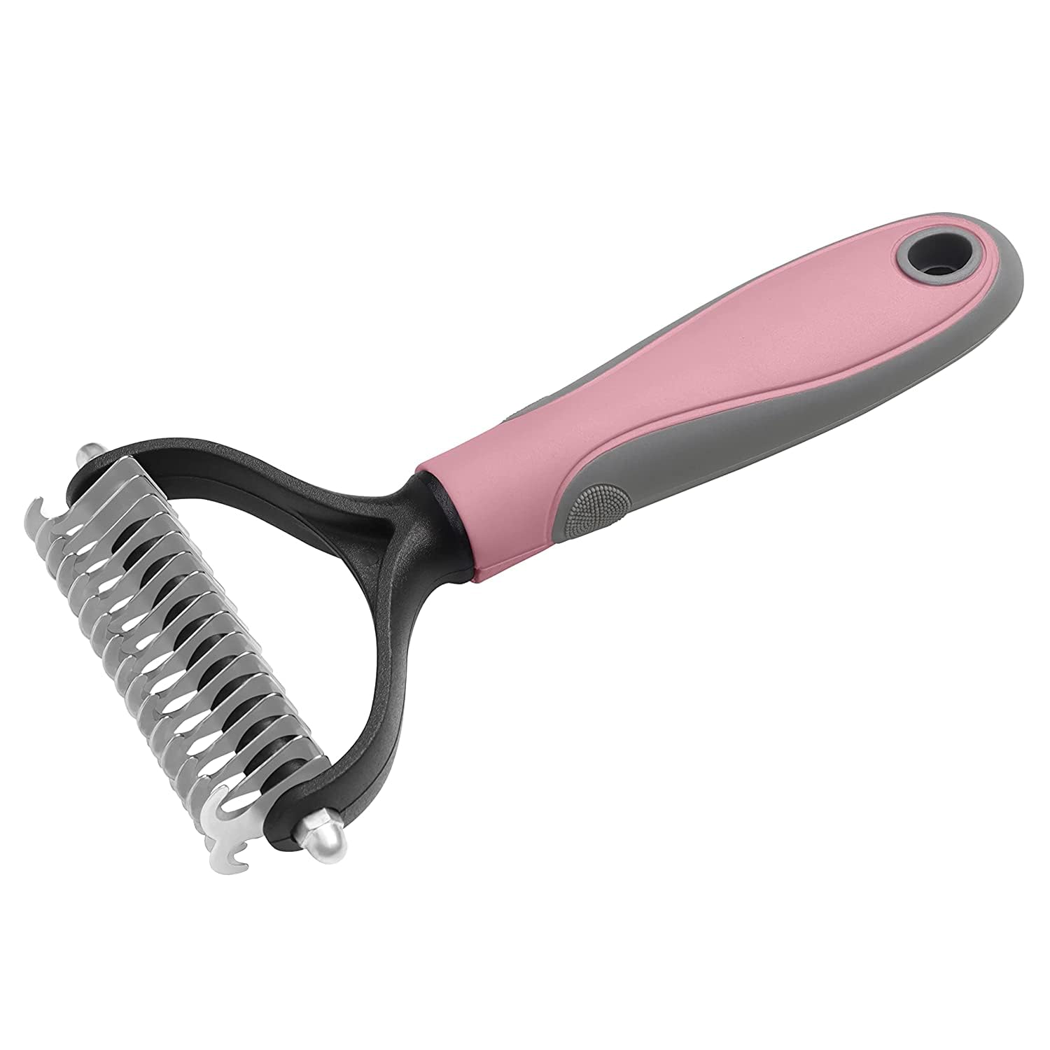 Gyanshoppe Dog Grooming Brushes  Double Side Dematting Pet Comb  Professional Deshedding Brush For Tangle Removing  Suitable 