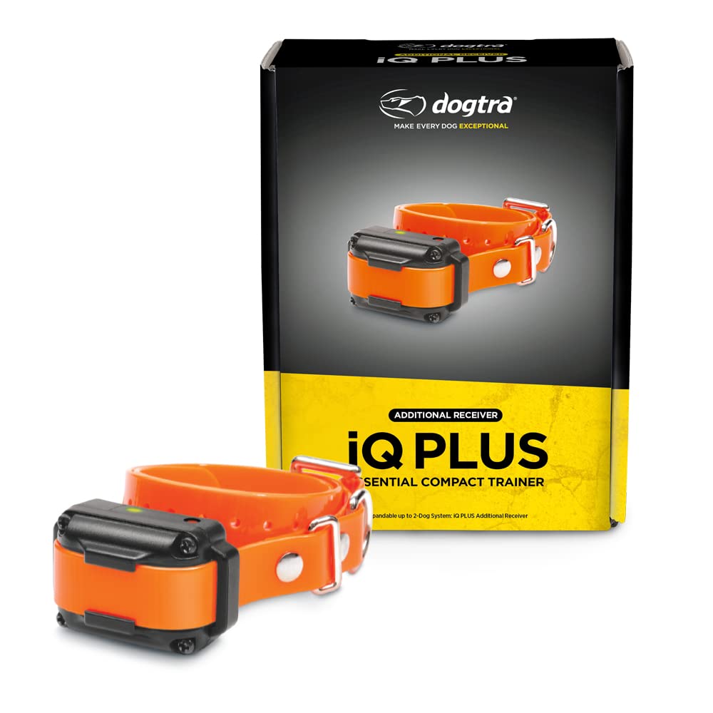 Dogtra Iq Plus Additional Receiver Rechargeable Waterproof 400-Yard Remote Dog Training E-Collar
