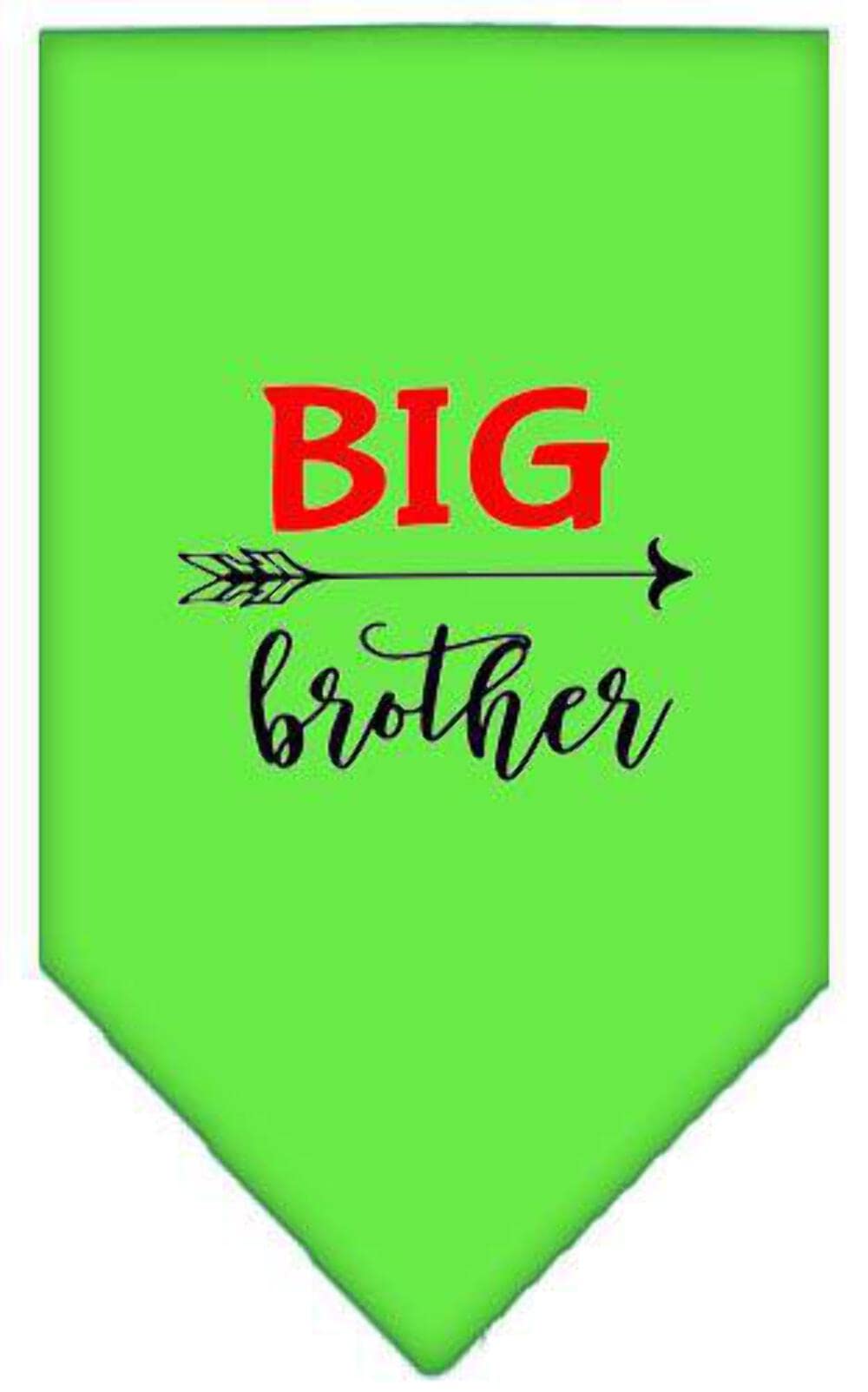 Mirage Pet Products Big Brother Screen Print Bandana Turquoise Large