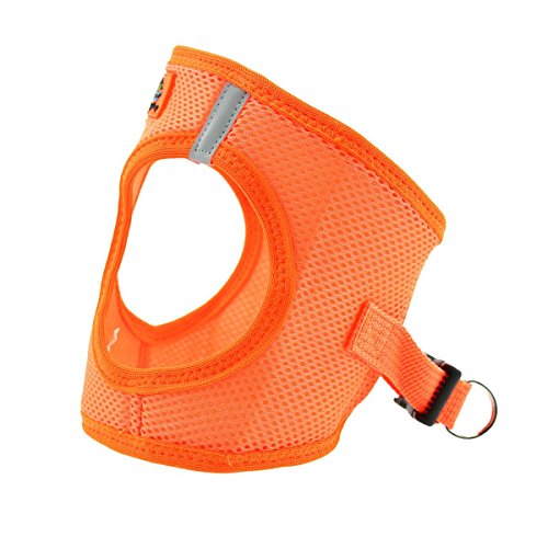 Doggie Design American River Step In Wrap Up Ultra Choke-Free Mesh Dog Harness With Safe Night Walking Reflective Strips (Soft Mesh Polyester, Machine Wash And Line Dry) (3Xl, Hunter Orange)